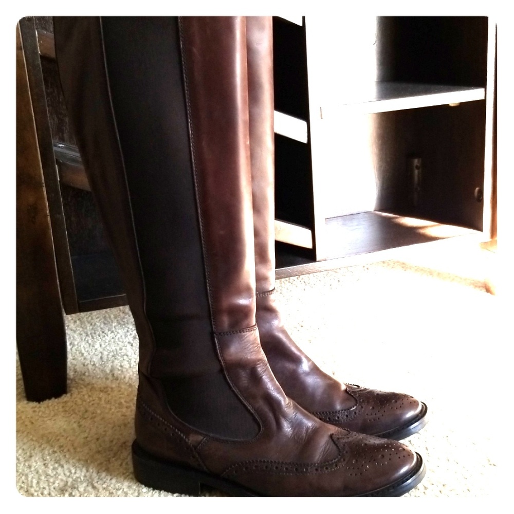 Men's leather boots